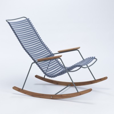 Rocking chair Click bleu pigeon - Houe