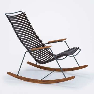 Rocking chair Click brun foncé - Houe