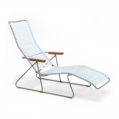 Chaise longue Click dusty blue - Houe