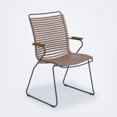 Chaise Click haut dos sable - Houe