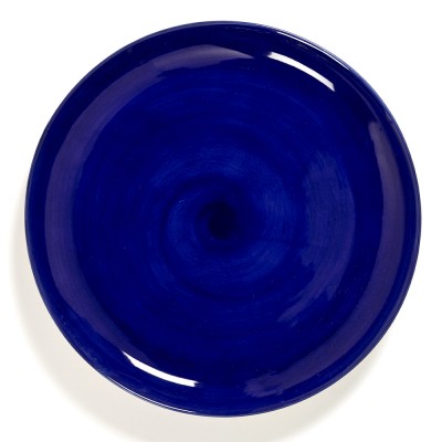 Assiette Feast Ottolenghi bleu foncé M - Serax