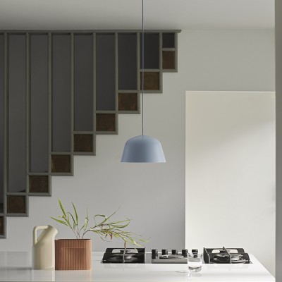 Suspension Ambit bleu clair Ø25 cm - Muuto