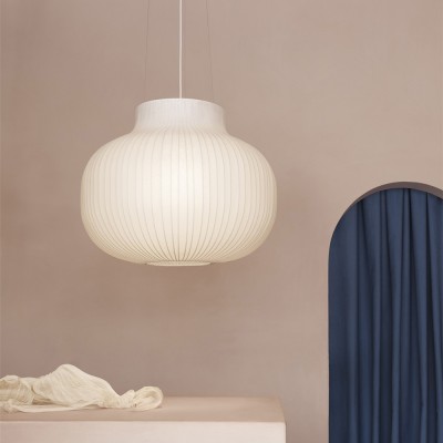 Suspension Strand fermée blanc Ø80 cm - Muuto