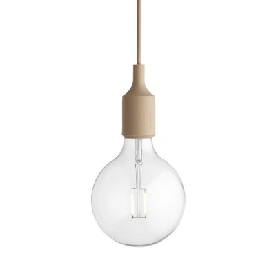 Suspension E27 beige rose - Muuto