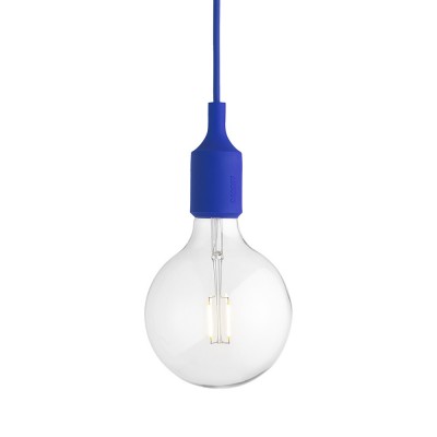 Suspension E27 bleu - Muuto