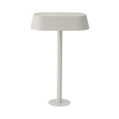 Lampe de table Linear Mounted gris 23,2 cm - Muuto