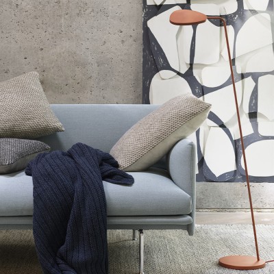 Lampadaire Leaf brun cuivre - Muuto