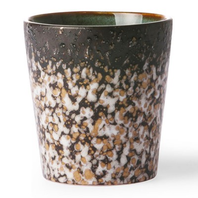 Tasse à café en céramique 70's mud - HKliving