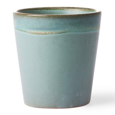 Tasse à café en céramique 70's moss - HKliving
