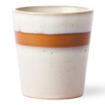 Tasse à café en céramique 70's snow - HKliving