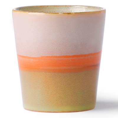 Tasse à café en céramique 70's saturn - HKliving