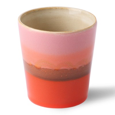 Tasse à café en céramique 70's mars - HKliving