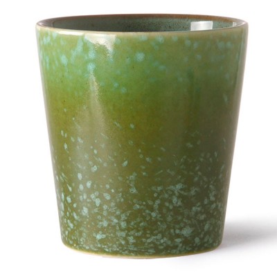 Tasse à café en céramique 70's grass - HKliving