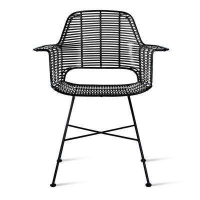 Chaise extérieure noir - HKliving