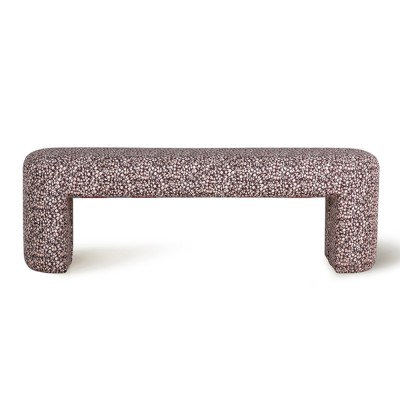 Banc Doris imprimé floral - HKliving