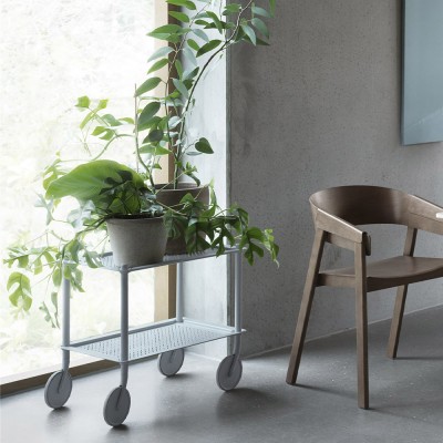 Desserte Flow gris 2 étages - Muuto