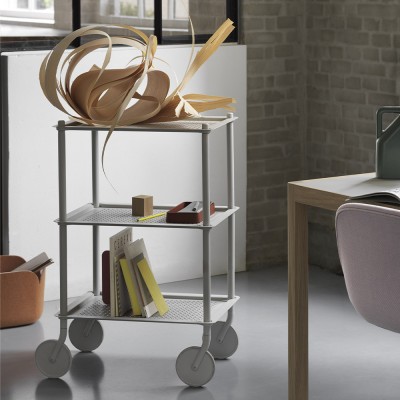 Desserte Flow gris 3 étages - Muuto