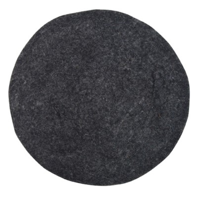 Coussin d'assise en feutre charbon - HKliving