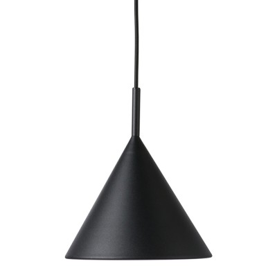 Suspension triangle en métal noir mat - HKliving