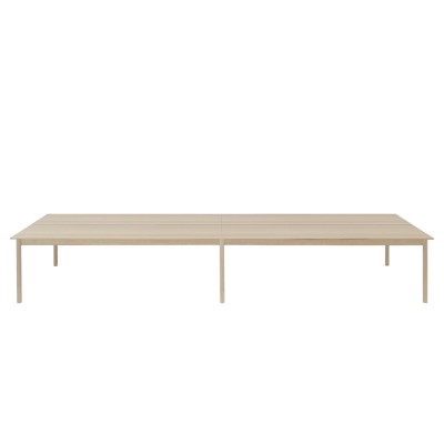Table Linear System chêne naturel configuration 2 - Muuto
