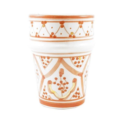 Tasse Beldi Gold orange foncé zwak - Chabi Chic