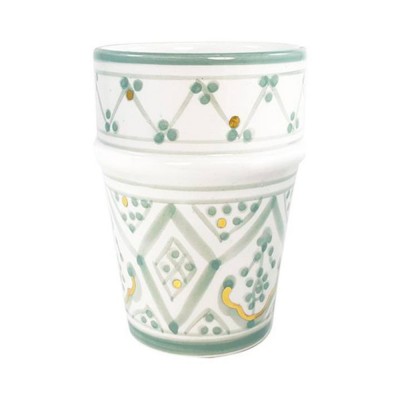 Tasse Beldi Gold vert amande zwak - Chabi Chic