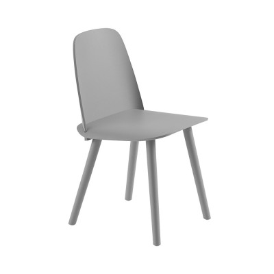 Chaise Nerd frêne gris - Muuto