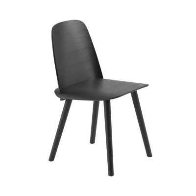 Chaise Nerd frêne noir - Muuto