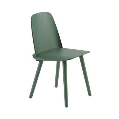 Chaise Nerd frêne vert - Muuto
