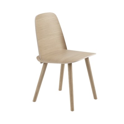 Chaise Nerd chêne naturel - Muuto
