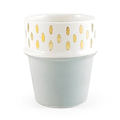 Tasse Nespresso Nour gold gris - Chabi Chic