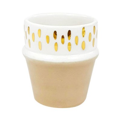 Tasse Nespresso Nour gold sable - Chabi Chic