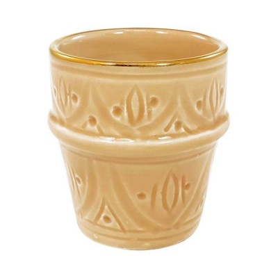 Tasse Nespresso Empreintes gold sable - Chabi Chic