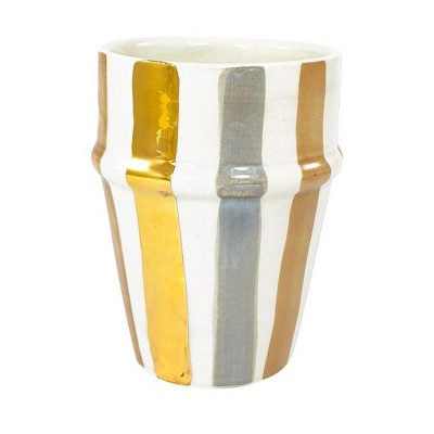 Tasse Beldi Ourika gold gris terracotta - Chabi Chic
