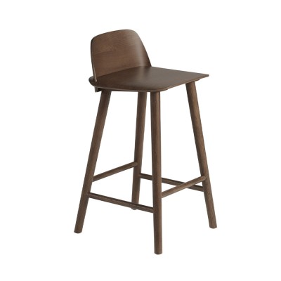 Tabouret Nerd chêne teinté H79 cm - Muuto
