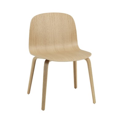 Chaise Visu Wide chêne naturel - Muuto