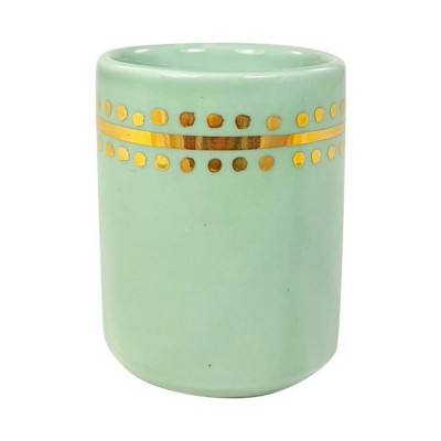 Tasse droite Caftan vert amande L - Chabi Chic