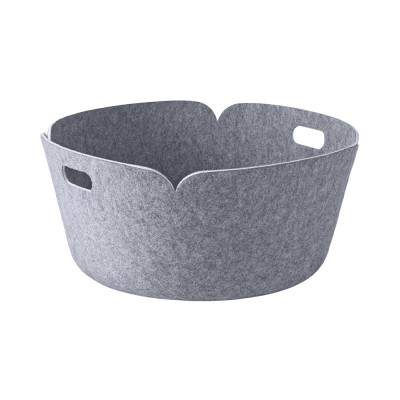Panier Restore Round gris - Muuto