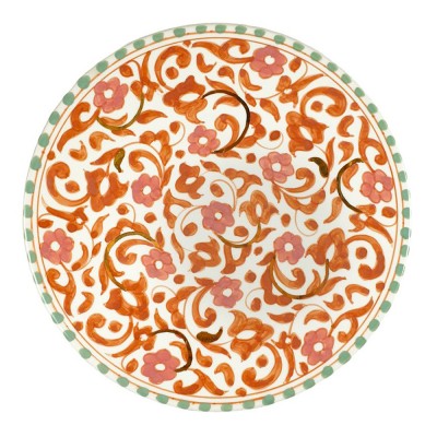 Assiette Fleur multicolore L - Chabi Chic