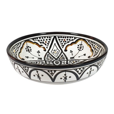 Assiette creuse noir zwak - Chabi Chic
