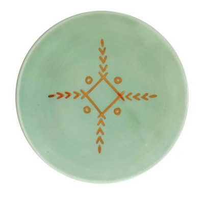 Assiette Caftan gold vert amande - Chabi Chic