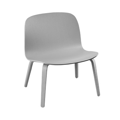 Chaise lounge Visu chêne gris - Muuto