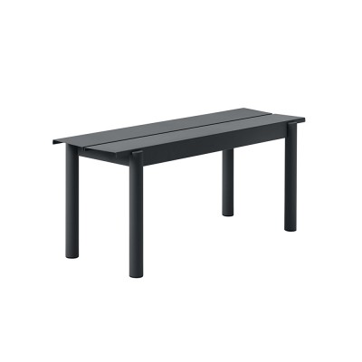 Banc Linear métal noir - Muuto