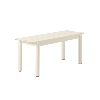 Banc Linear métal blanc - Muuto