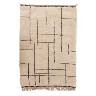 Tapis Eden Beni M'Rirt noir - Chabi Chic