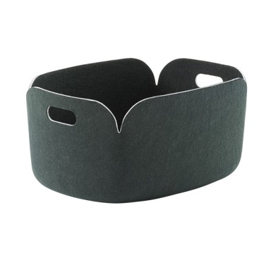 Panier Restore vert foncé - Muuto