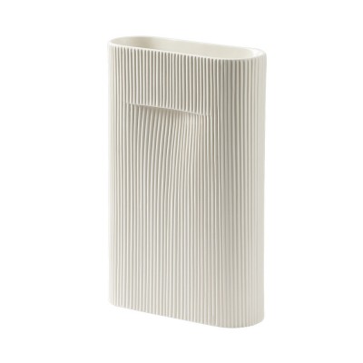 Vase Ridge blanc M - Muuto