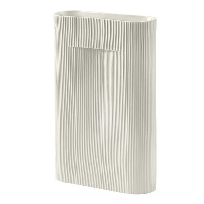 Vase Ridge blanc L - Muuto