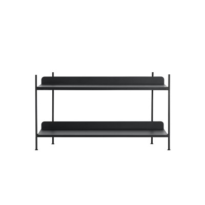 Système d'étagère Compile noir configuration 1 - Muuto