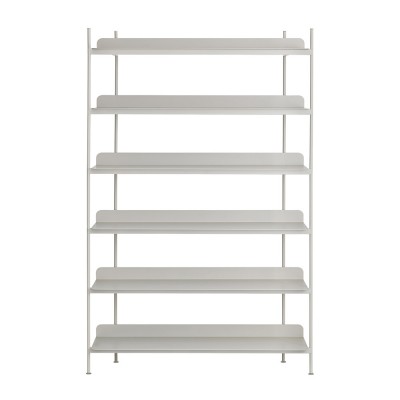 Système d'étagère Compile gris configuration 4 - Muuto